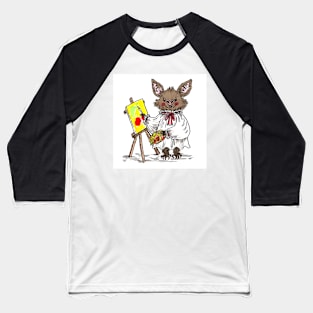 Bat Artist Baseball T-Shirt